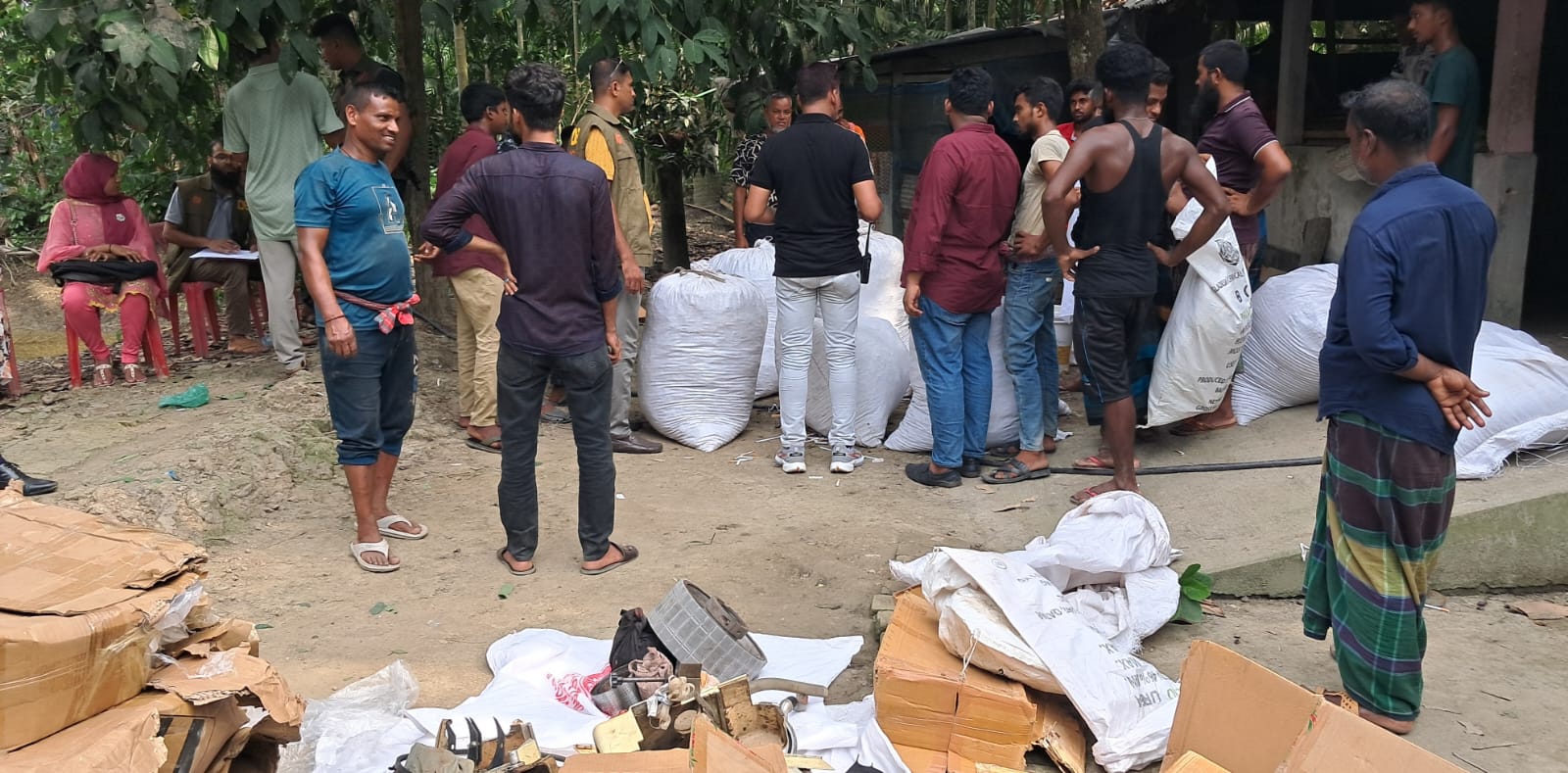 মোরেলগঞ্জে চোরাই মালামাল ঊদ্ধারের ঘটনায় ৩ জনের নামে মামলা