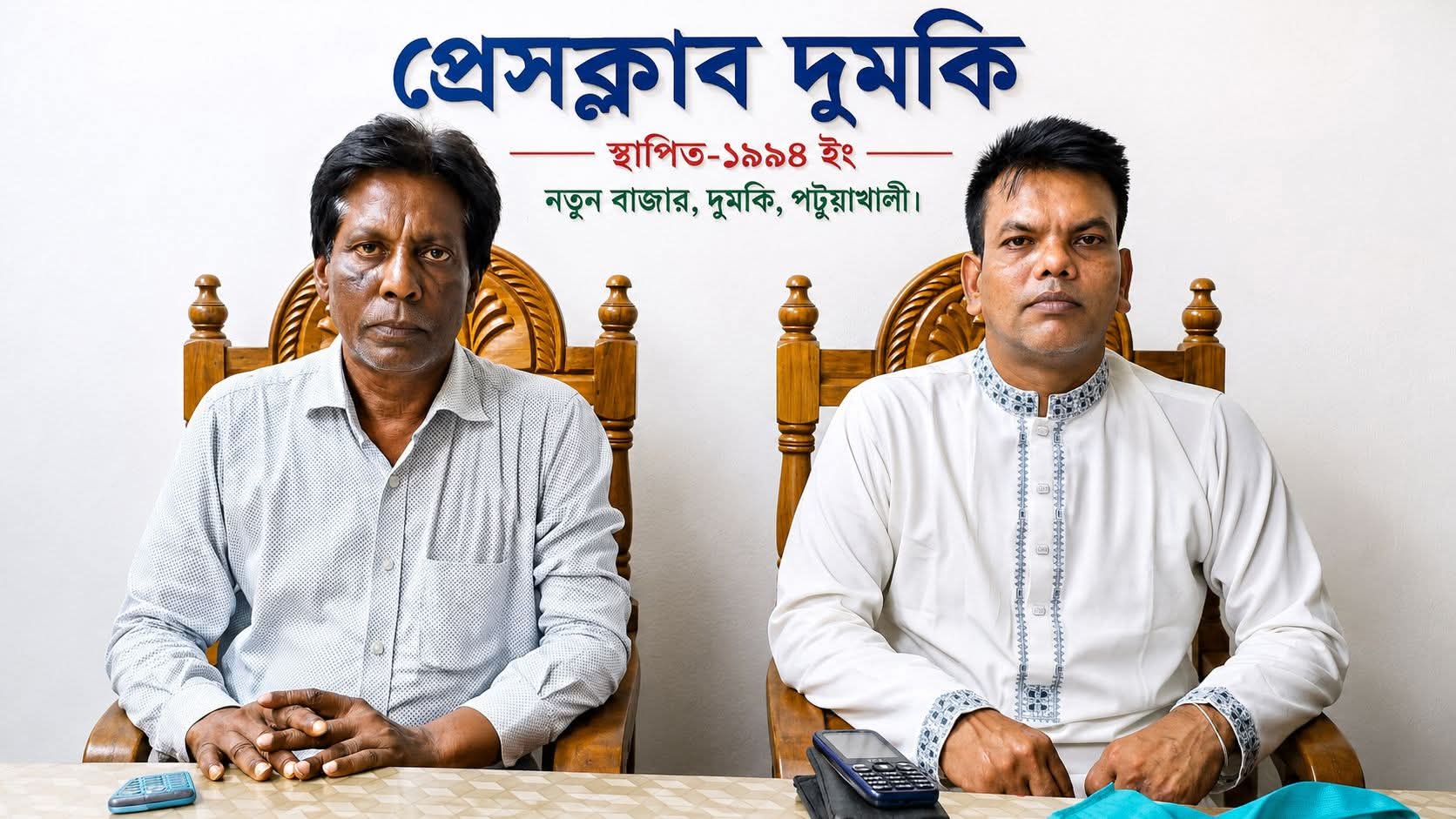 প্রেসক্লাব দুমকির নতুন কমিটি গঠন সভাপতি জসিম উদ্দিন সুমন, সম্পাদক মিজানুর রহমান