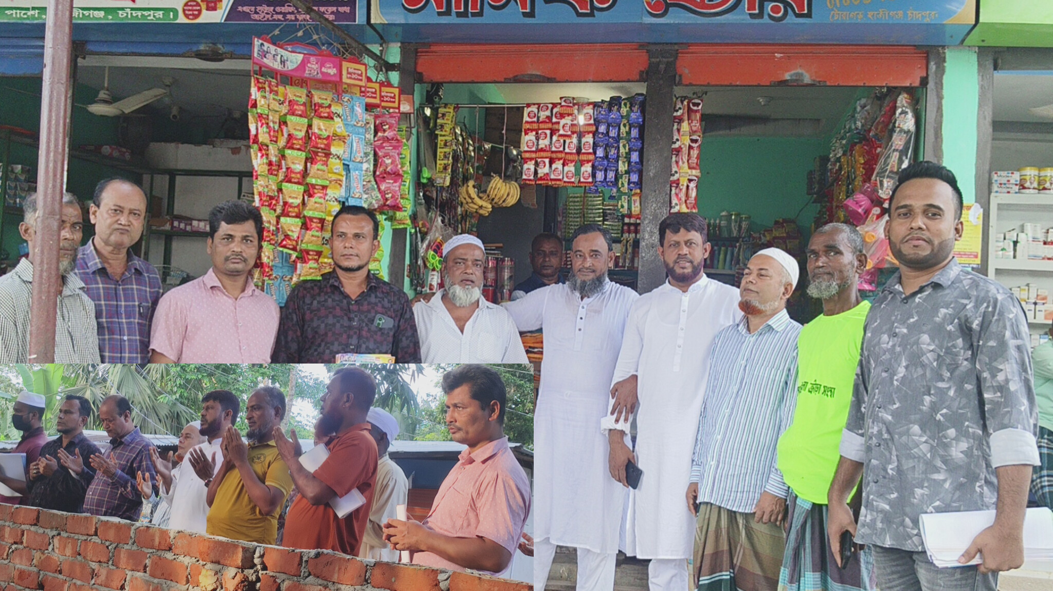 হাজীগঞ্জ পৌর ৭ নম্বর ওয়ার্ডে বিএনপি নেতা রহমান মিজির কবর জিয়ারত ও গণসংযোগে অ্যাডভোকেট ওমর ফারুক টিটু