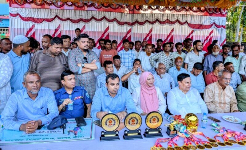‎তারাগঞ্জে মাদকবিরোধী ফুটবল টুর্নামেন্টের ফাইনাল খেলা অনুষ্ঠিত 