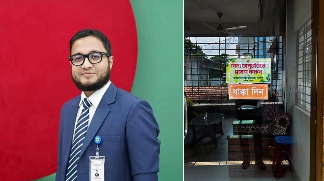 হাজীগঞ্জের ইউএনওর প্রশংসনীয় উদ্যোগ ‘বিনা অনুমতিতে প্রবেশ করুন,ধাক্কা দিলে দরজা খুলে যাবে’